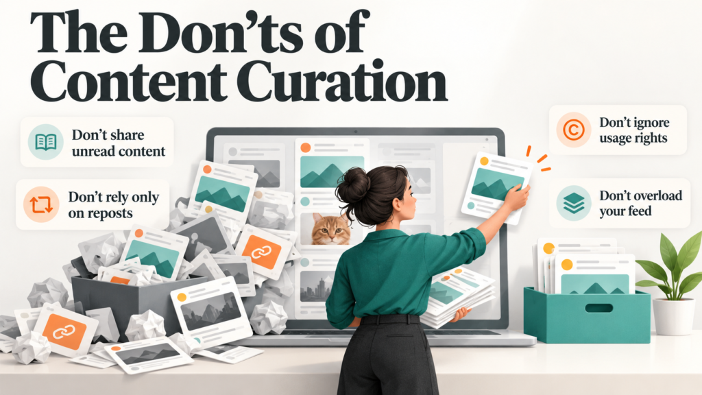 the donts of content curation