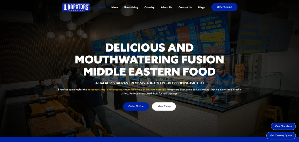 Wrapstors Website Portfolio